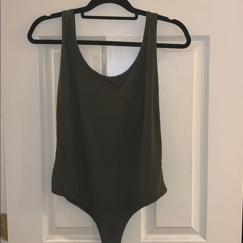 Green leotard